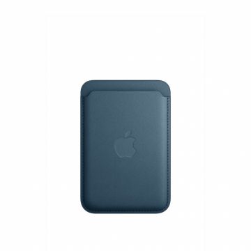 Portofel Apple FineWoven cu MagSafe pentru iPhone Pacific Blue