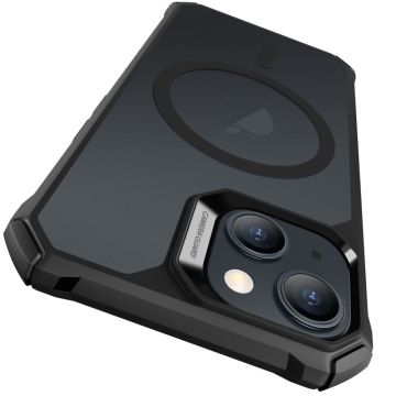 Carcasa ESR Air Armor Halolock MagSafe compatibila cu iPhone 15 Plus Frosted Black