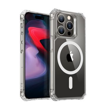 Carcasa ESR Air Armor Halolock MagSafe compatibila cu iPhone 15 Pro Max Clear