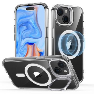 Carcasa ESR Classic Kickstand Halolock MagSafe compatibila cu iPhone 15 Clear