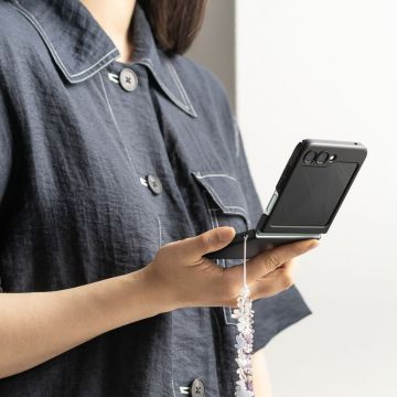 Carcasa Ringke Slim compatibila cu Samsung Galaxy Z Flip 5 Black