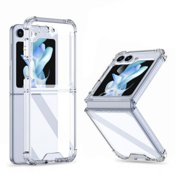 Carcasa TECH-PROTECT Flexair Hybrid compatibila cu Samsung Galaxy Z Flip 5 Clear
