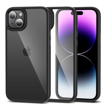 Carcasa TECH-PROTECT MAGMAT compatibila cu iPhone 15 Black/Clear