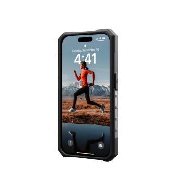 Carcasa UAG Plasma compatibila cu iPhone 15 Pro Ash