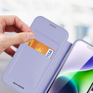 Husa DuxDucis Skin X Pro MagSafe compatibila cu iPhone 15 Plus Purple