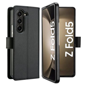Husa TECH-PROTECT Wallet compatibila cu Samsung Galaxy Z Fold 5 Black