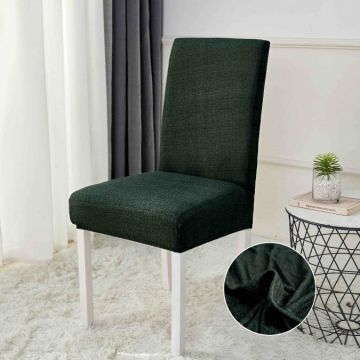 Set 6 huse universale pentru scaun ELASTICE Jojo Home Verde smarald