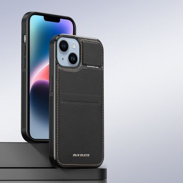 Carcasa DuxDucis RAFI MagSafe compatibila cu iPhone 15 Plus Black