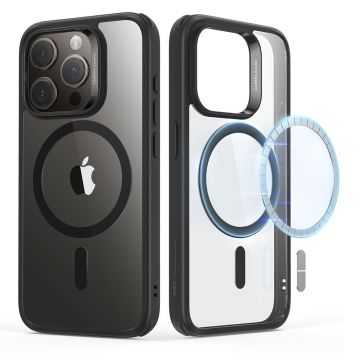 Carcasa ESR Classic Hybrid Halolock MagSafe compatibila cu iPhone 15 Pro Clear/Black