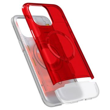 Carcasa Spigen Classic C1 MagSafe compatibila cu iPhone 15 Pro Max Ruby