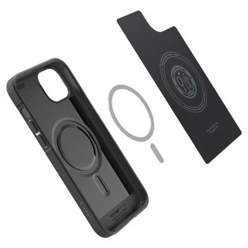 Carcasa Spigen Core Armor MagSafe compatibila cu iPhone 15 Matte Black