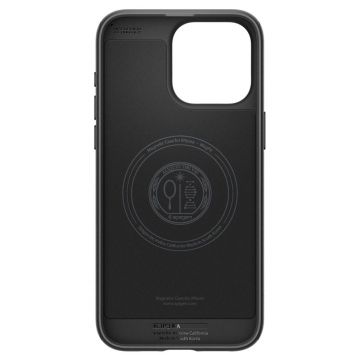 Carcasa Spigen Mag Armor MagSafe compatibila cu iPhone 15 Pro Matte Black