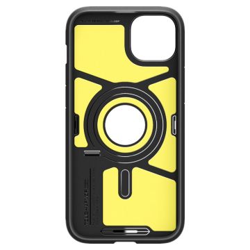 Carcasa Spigen Tough Armor MagSafe compatibila cu iPhone 15 Black