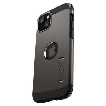 Carcasa Spigen Tough Armor MagSafe compatibila cu iPhone 15 Gunmetal