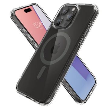 Carcasa Spigen Ultra Hybrid MagSafe compatibila cu iPhone 15 Pro Graphite