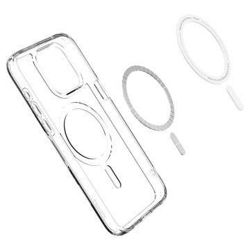 Carcasa Spigen Ultra Hybrid MagSafe compatibila cu iPhone 15 Pro Max White