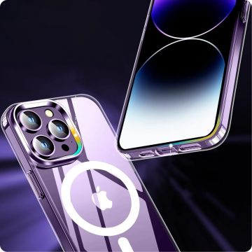 Carcasa TECH-PROTECT Flexair Hybrid MagSafe compatibila cu iPhone 15 Clear