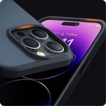 Carcasa TECH-PROTECT MAGMAT compatibila cu iPhone 15 Plus Matte Black