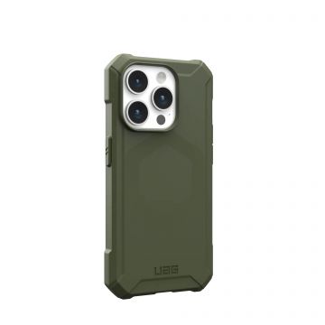 Carcasa UAG Essential Armor MagSafe compatibila cu iPhone 15 Pro Olive Drab