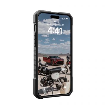 Carcasa UAG Monarch Pro MagSafe compatibila cu iPhone 15 Plus Kevlar Black