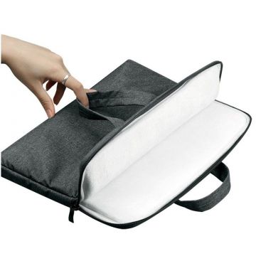 Geanta universala laptop 15/16 inch Tech-Protect Briefcase Dark Grey