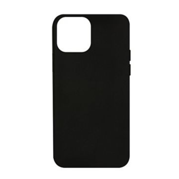 Husa de protectie Loomax, iPhone 12 / 12 Pro, silicon subtire, neagra