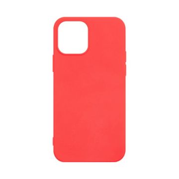 Husa de protectie Loomax, iPhone 12 / 12 Pro, silicon subtire, rosie