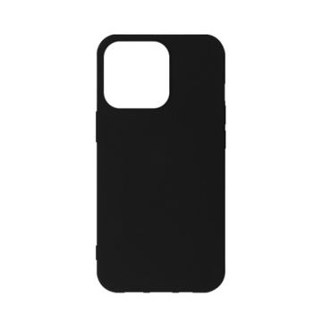 Husa de protectie Loomax, iPhone 13 Pro, silicon subtire, neagra