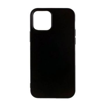 Husa de protectie Loomax, iPhone 13, silicon subtire, neagra