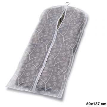 Husa depozitare haine lungi, pe umeras, PEVA, 60x137 cm -RAMAGE