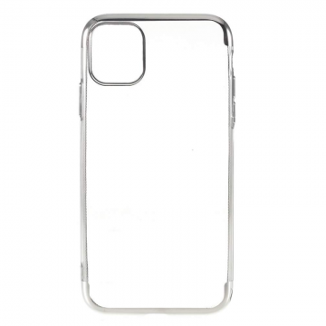 Husa Loomax de protectie iPhone 11, silicon subtire, 2 mm, transparent