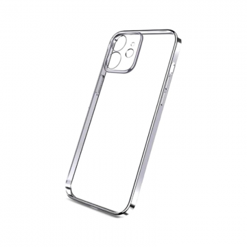 Husa Loomax de protectie iPhone 12 Mini, silicon subtire, 2 mm, transparent