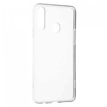 Husa Loomax de protectie Samsung A20E, silicon subtire, 2 mm, transparent