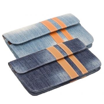 Husa tableta Colectia Teksas Denim 10 inch Albastru deschis