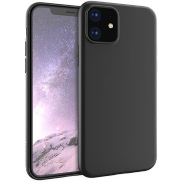 3MK Husa compatibila cu Apple iPhone 11 - 3MK silicon TPU Negru Mat