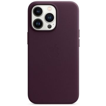 Apple Husa de protectie Apple cu MagSafe pentru iPhone 13 Pro, Piele, Dark Cherry