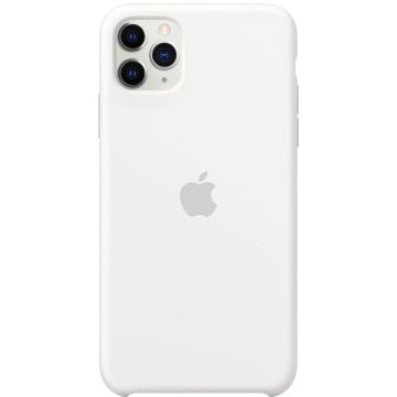 Apple Husa de protectie Apple pentru iPhone 11 Pro Max, Silicon, White