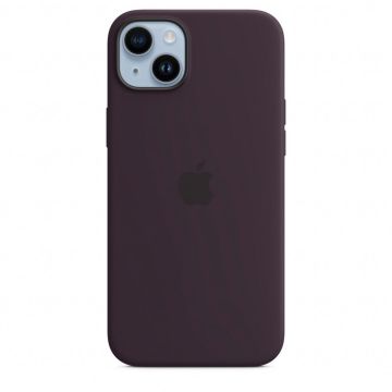 Apple Husa de protectie Apple Silicone Case with MagSafe pentru iPhone 14 Plus, Elderberry