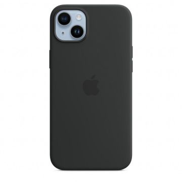 Apple Husa de protectie Apple Silicone Case with MagSafe pentru iPhone 14 Plus, Midnight