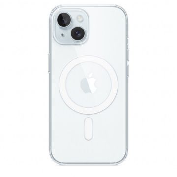 Apple Husa telefon APPLE iPhone 15 Clear Case cu MagSafe, Transparent