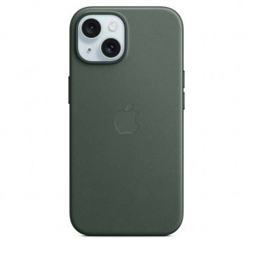 Apple Husa telefon Apple iPhone 15 FineWoven Case w MagSafe - Verde inchis