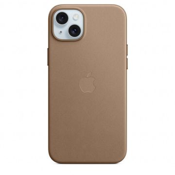 Apple Husa telefon APPLE iPhone 15 Plus FineWoven Case cu MagSafe, Maro