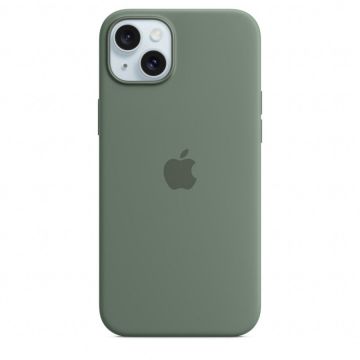 Apple Husa telefon APPLE iPhone 15 Plus Silicone Case cu MagSafe, Verde
