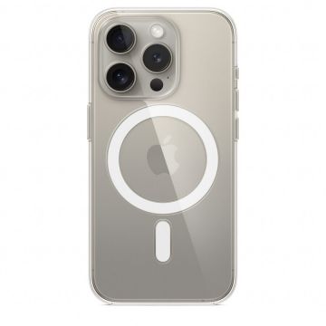 Apple Husa telefon APPLE iPhone 15 Pro Clear Case cu MagSafe, Transparent