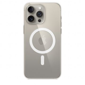 Apple Husa telefon APPLE iPhone 15 Pro Max Clear Case cu MagSafe - Transparent