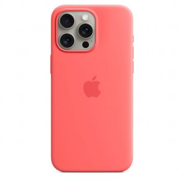 Apple Husa telefon APPLE iPhone 15 Pro Max Silicone Case cu MagSafe - Roz
