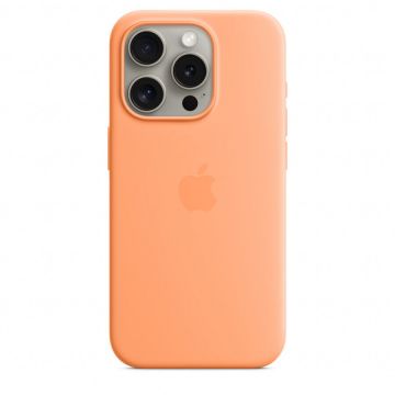 Apple Husa telefon Apple iPhone 15 Pro Silicone Case w MagSafe - Portocaliu