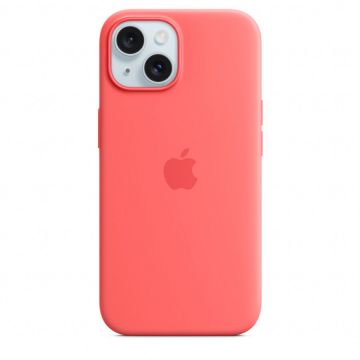 Apple Husa telefon APPLE iPhone 15 Silicone Case cu MagSafe - Roz