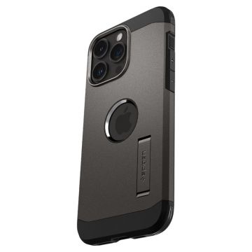 Carcasa Spigen Tough Armor MagSafe compatibila cu iPhone 15 Pro Gunmetal