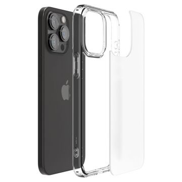 Carcasa Spigen Ultra Hybrid compatibila cu iPhone 15 Pro Frost Clear